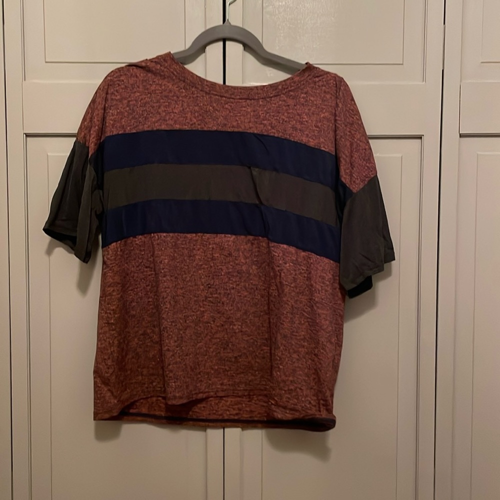 Oversized Free People Workout Tee